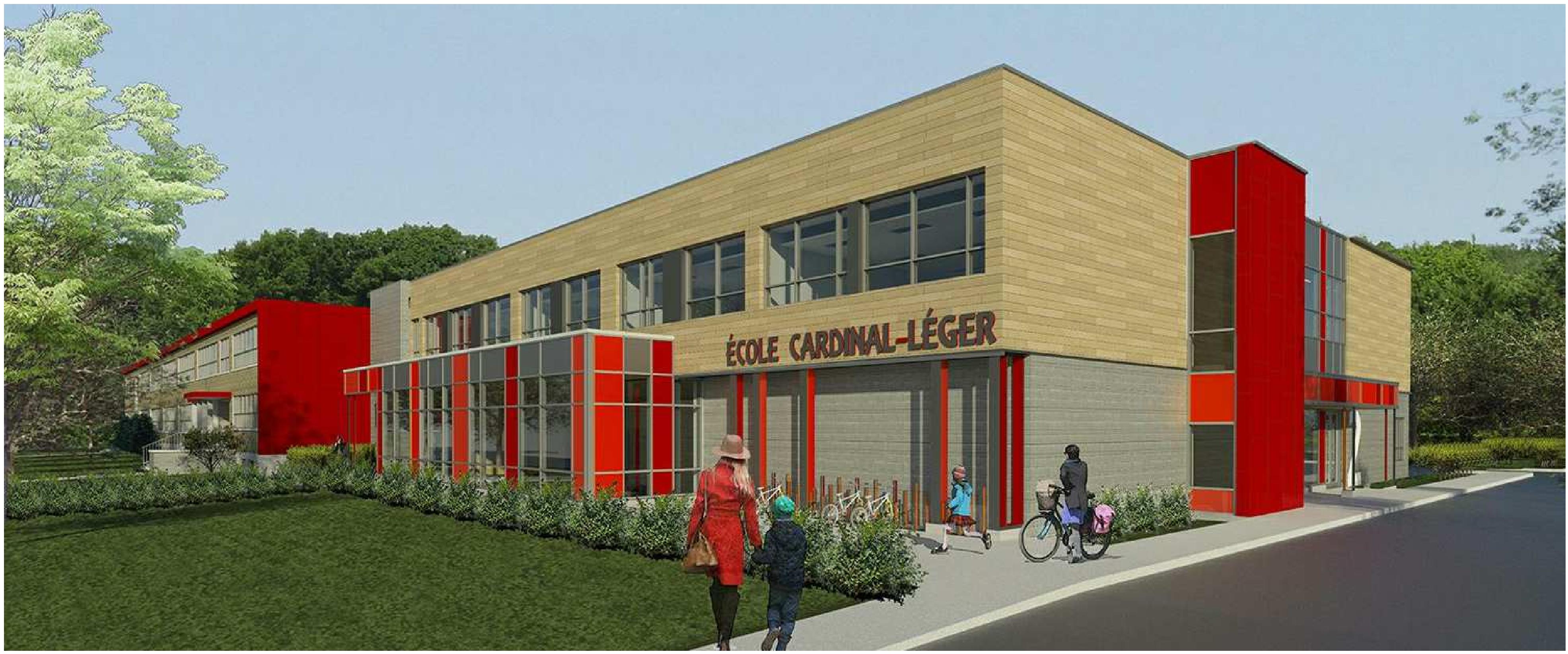 Plumbing and Geothermal Energy Contract for the Cardinal-Léger School