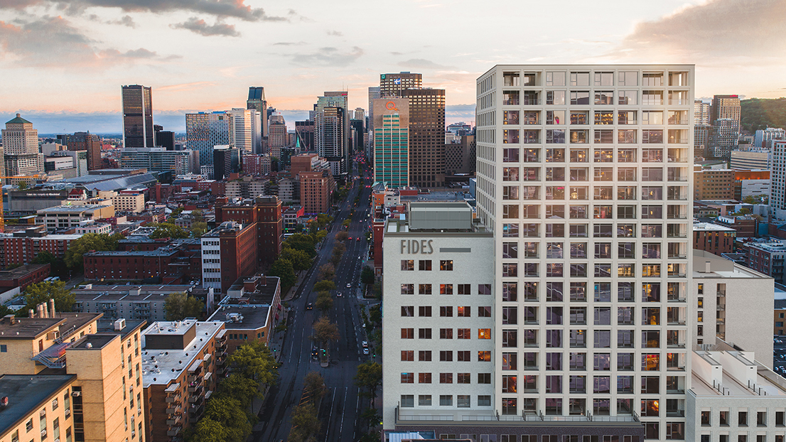 De nouveau impliqué dans un projet phare à Montréal